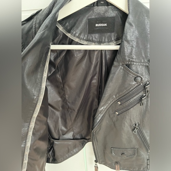 Rudsak leather jacket - Picture 3 of 3